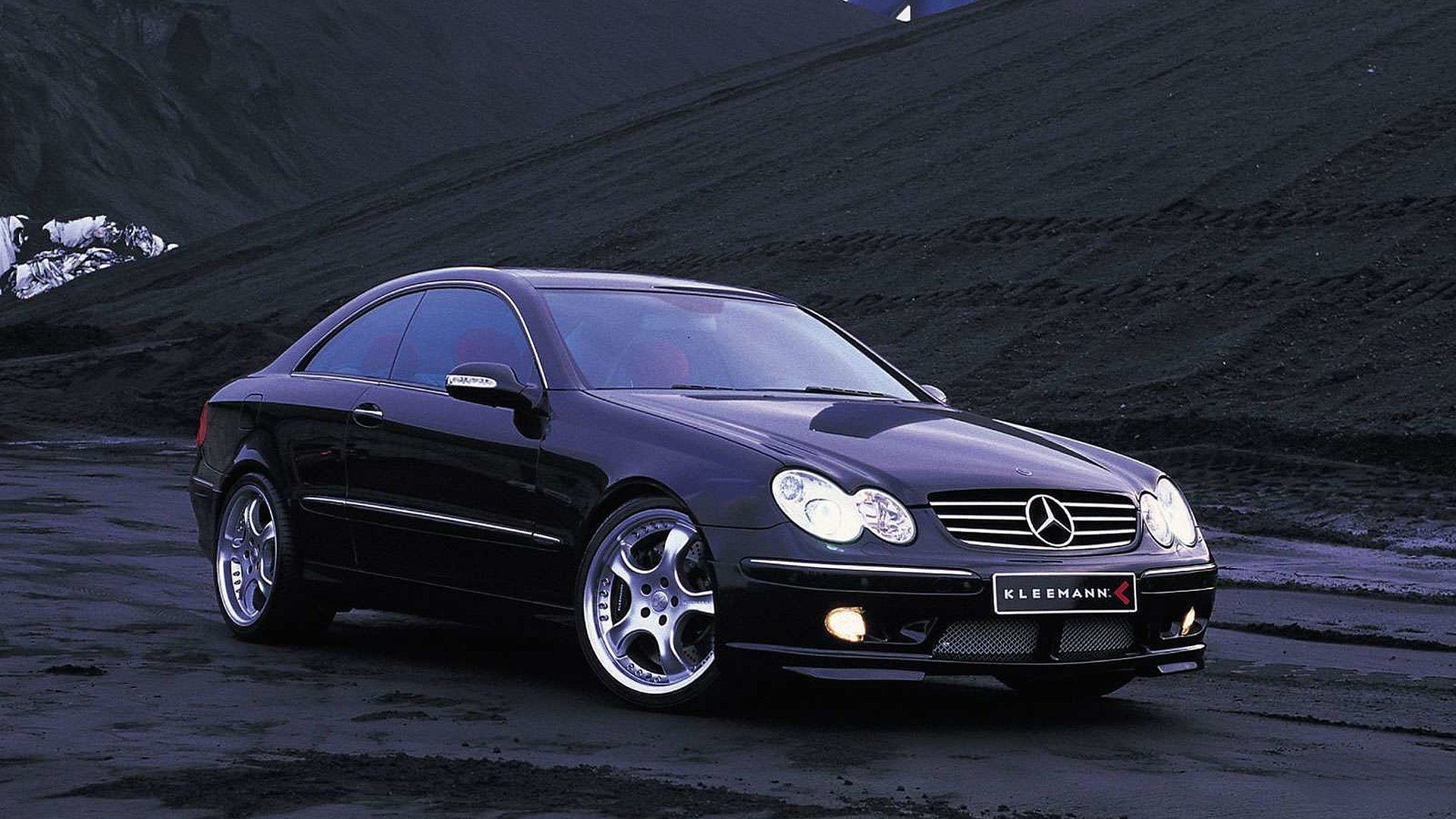 Black 2004 Kleemann Mercedes CLK