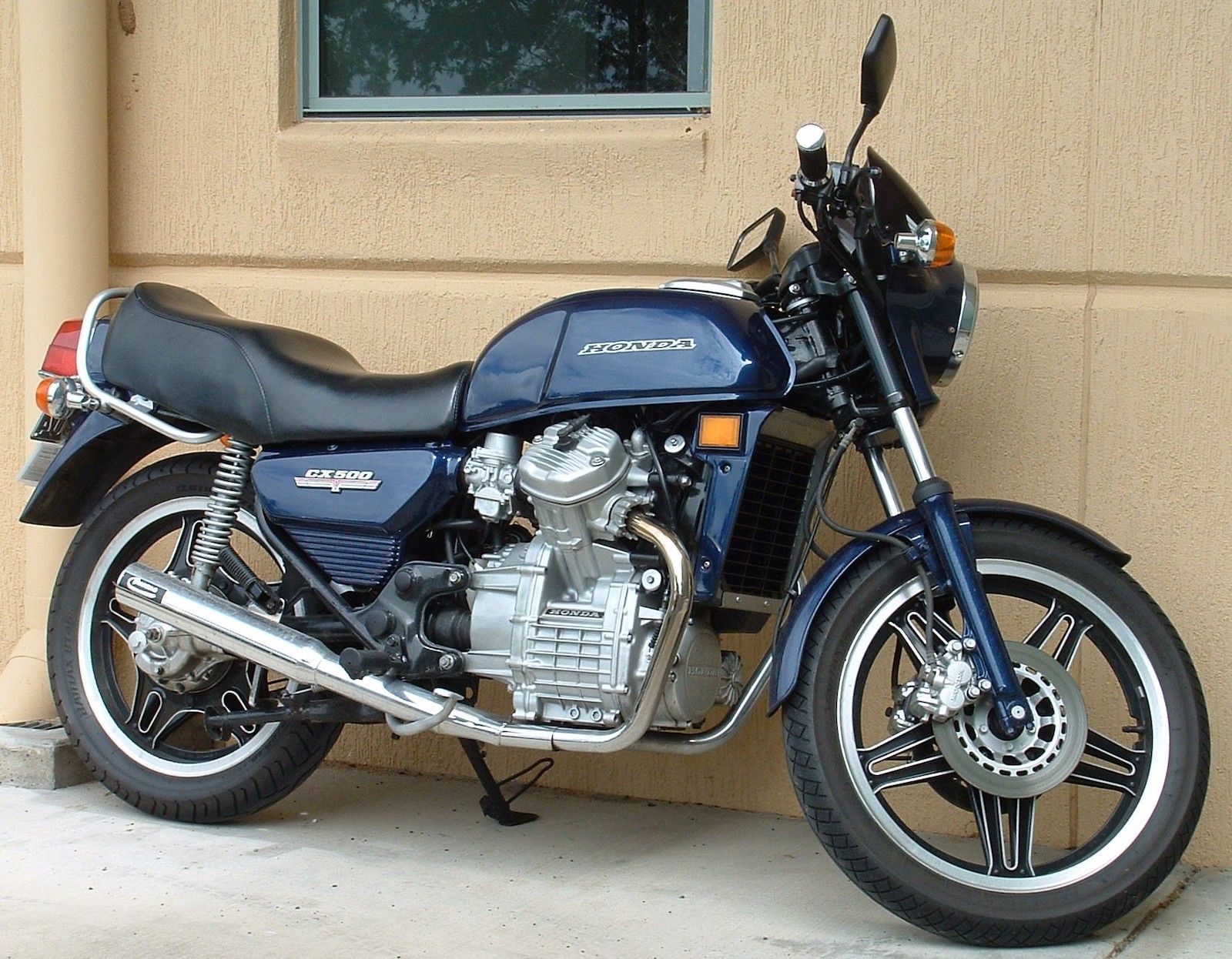 Honda CX500 static shot