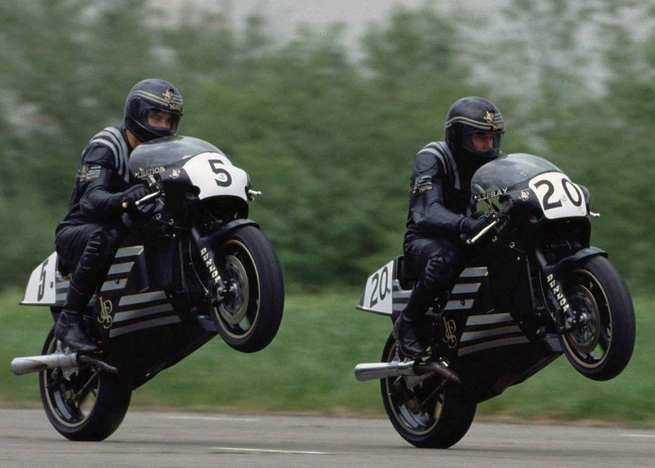 Norton F1 Sport action shot