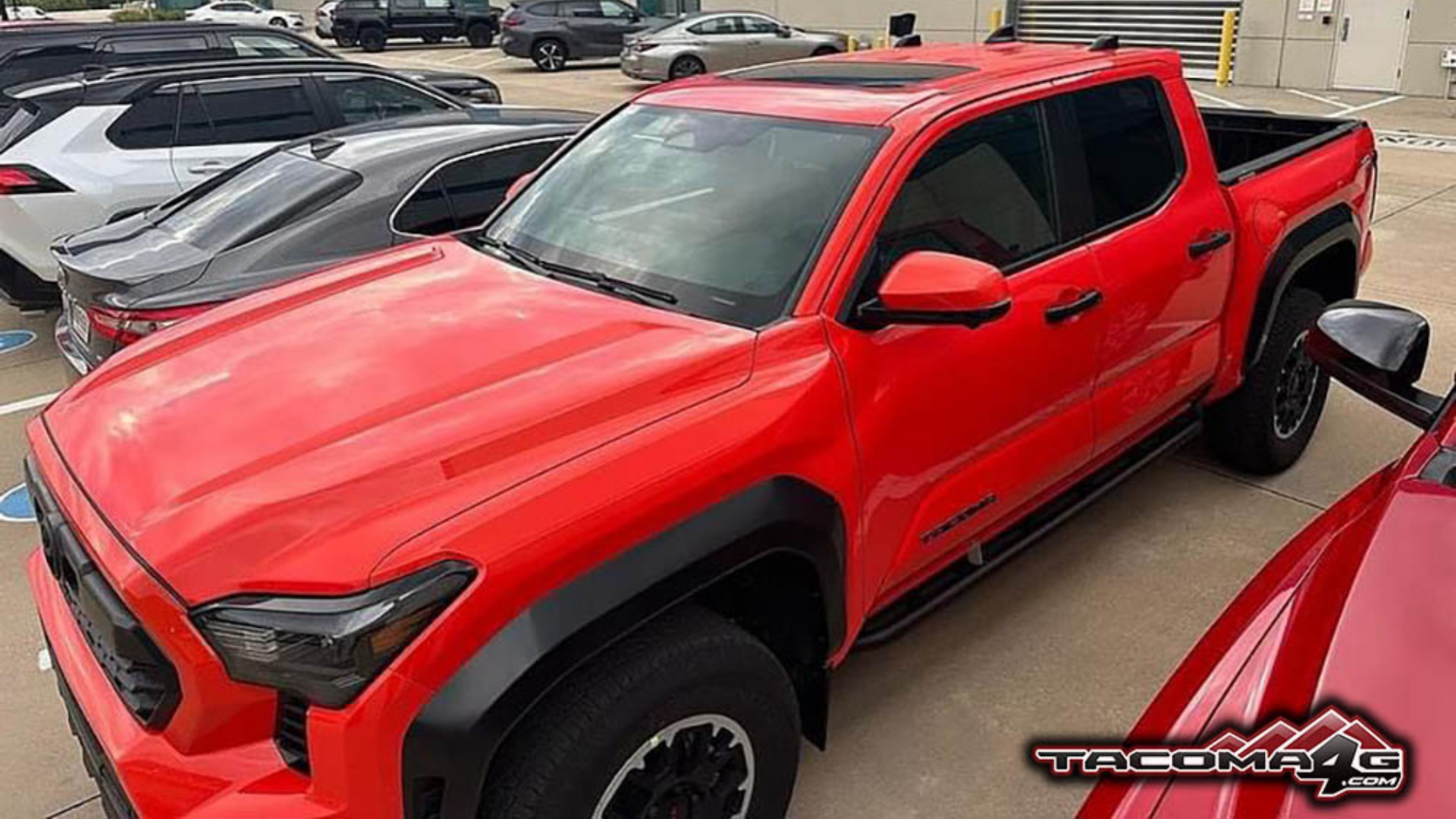 Front shot of 2024 Tacoma TRD Off-Road