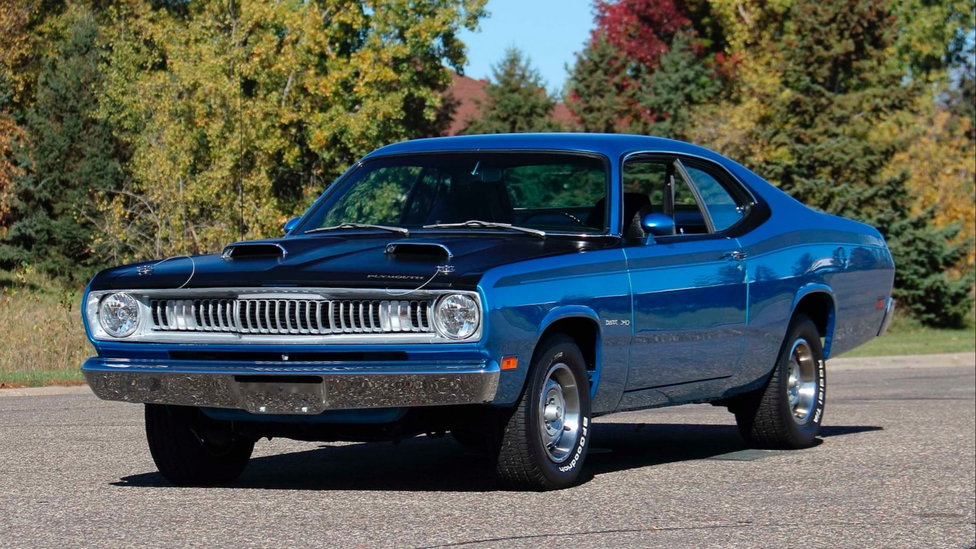 Espanador Plymouth Blue Fire 1970