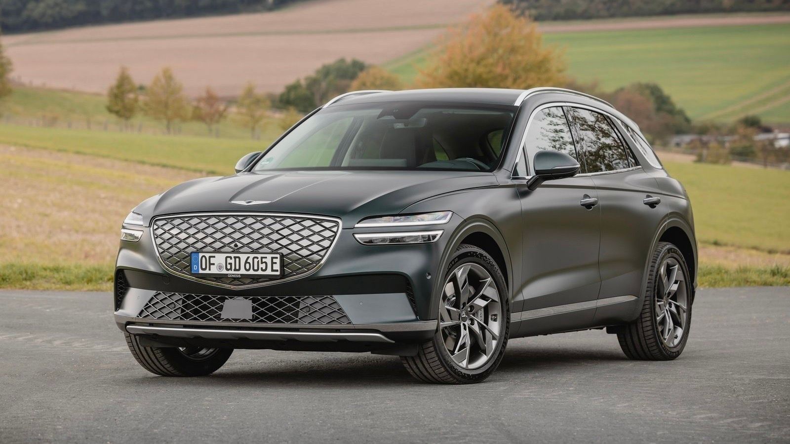 2023 preto fosco Genesis Eletrified GV70