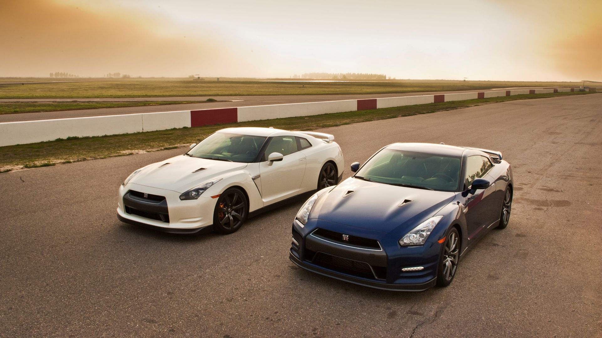 Two 2017 Nissan R35 GT-R Track Editions side by side