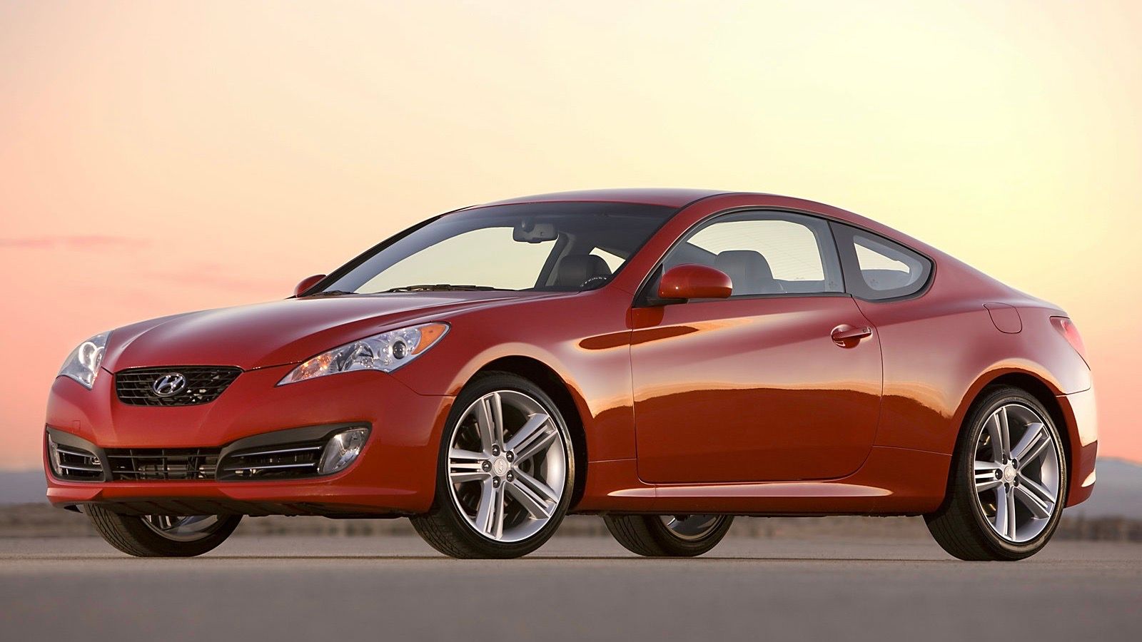 2010 Hyundai Genesis Coupé vermelho 