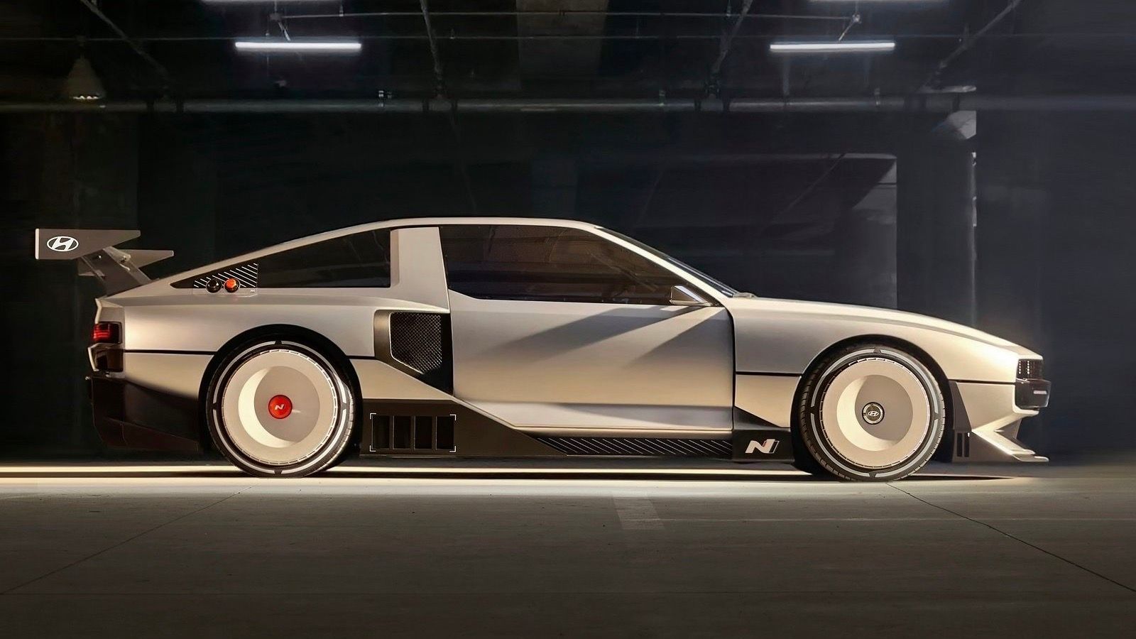 2022 cinza Hyundai N Vision 74 Conceito 