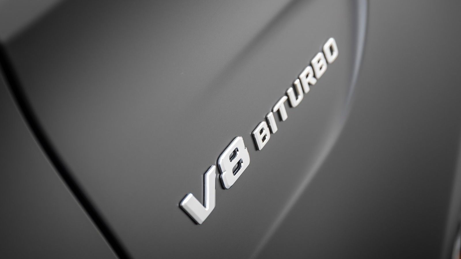 Mercedes-Benz C63 SAMG Coupe V8 Biturbo badge