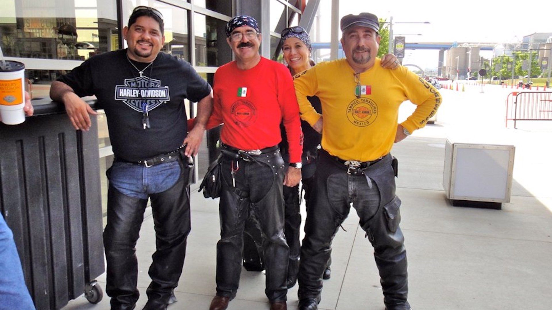 mexico bikers in chaps