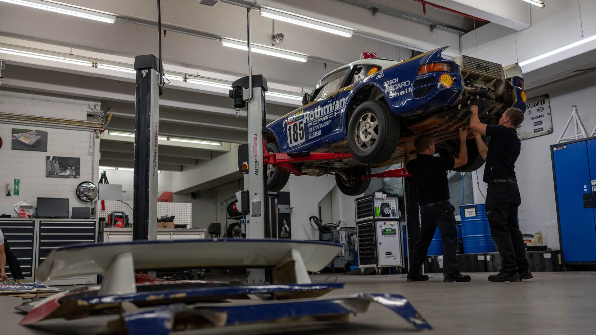 porsche 959 workshop