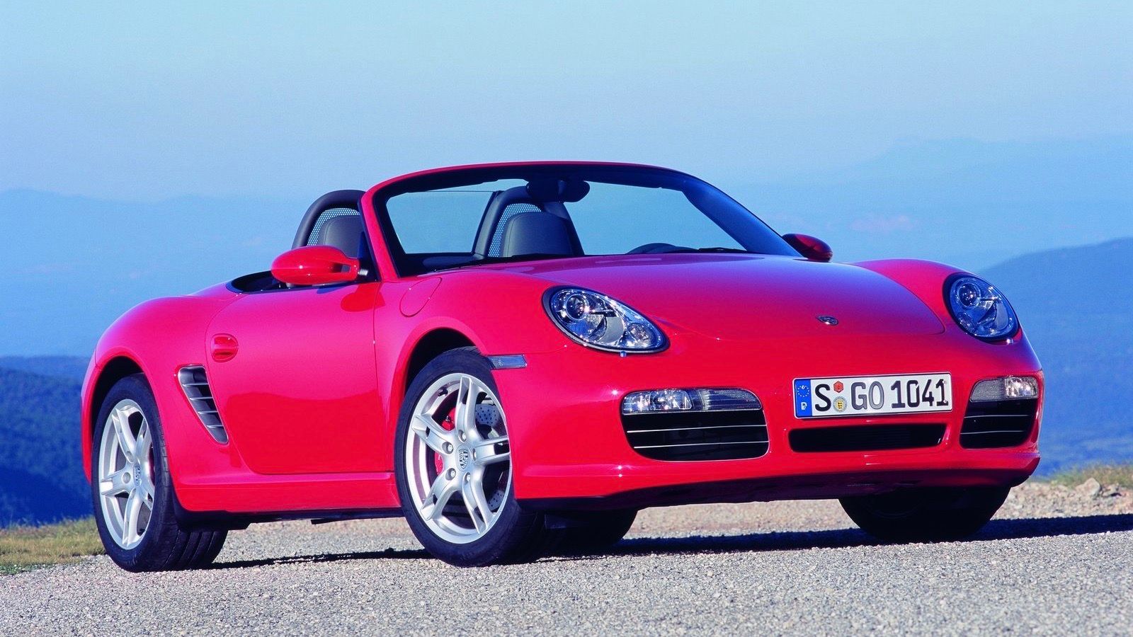 Porsche Boxster S vermelho 2005 