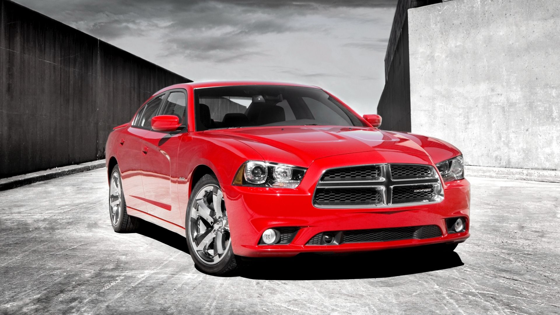 Dodge Charger R/T vermelho 2012