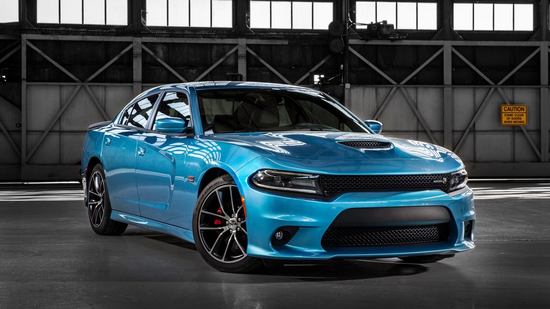 Blue Dodge Charger R/T