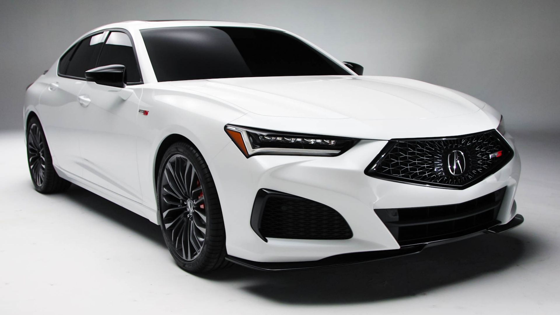 White 2020 Acura TLX Type-S