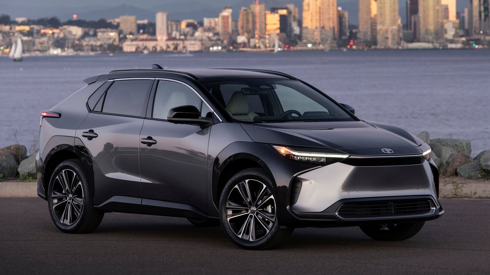 2023 Toyota bZ4X in Metallic Gray shade