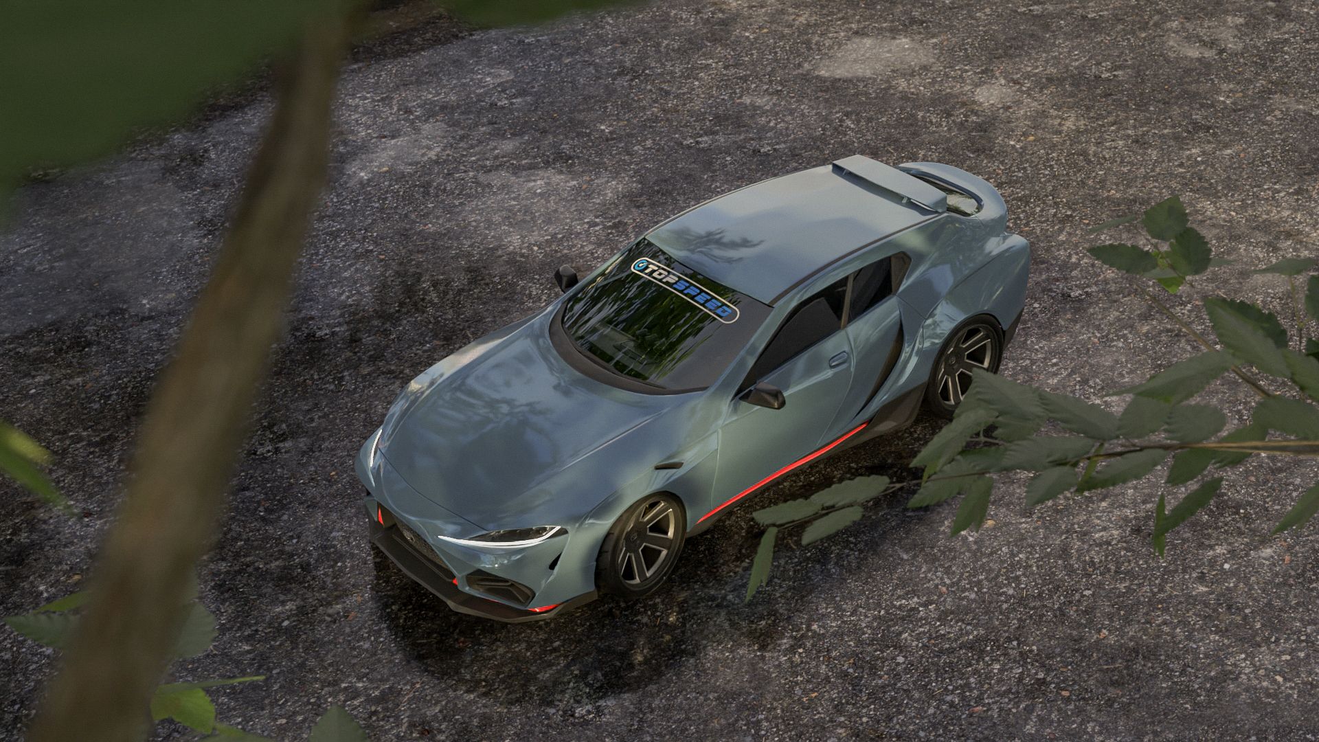 Toyota Supra Hyundai Veloster N Mashup 