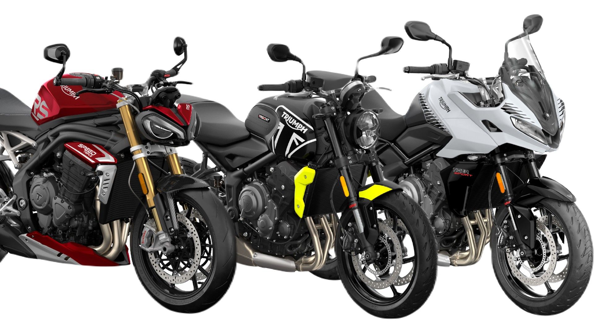 The New Triumph Tiger Sport 660, Trident 660, And Speed Triple 1200