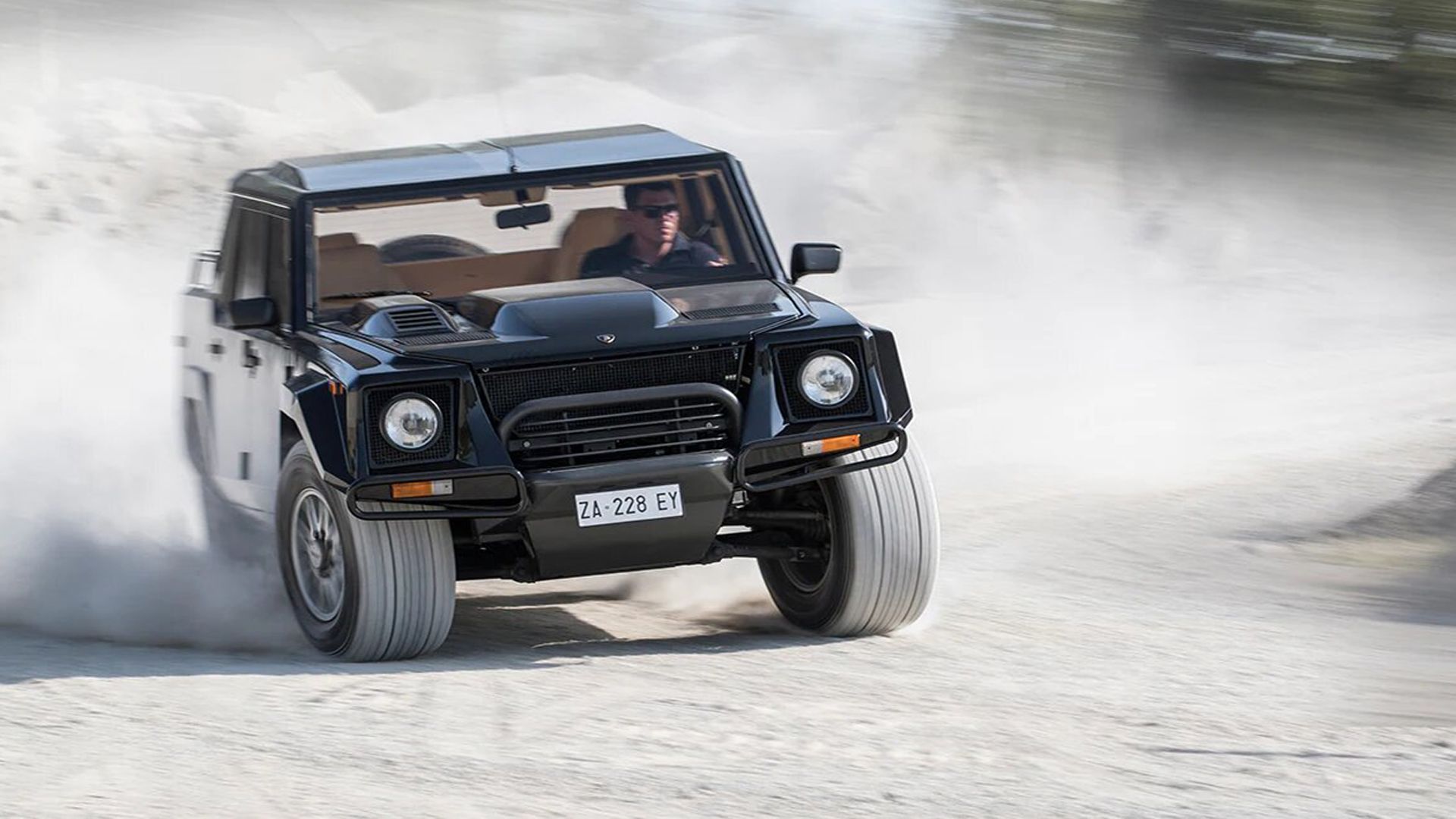 Black Lamborghini LM002