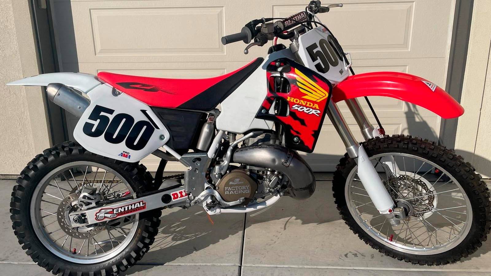 1988 CR500 Dirt Bike Decal Kit - Honda CR500R Graphics - VMX Elsinore Style
