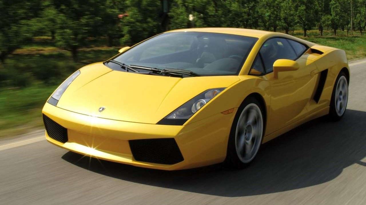 Amarelo 2003 Lamborghini Gallardo