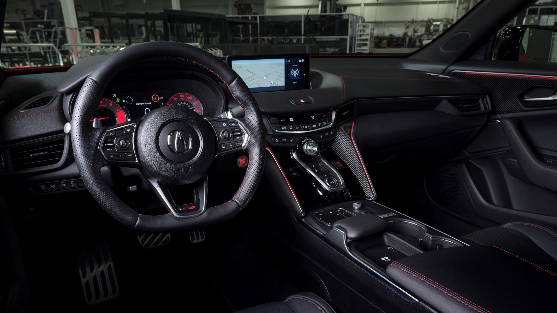 Foto do interior do 2023 Acura TLX Type S PMC