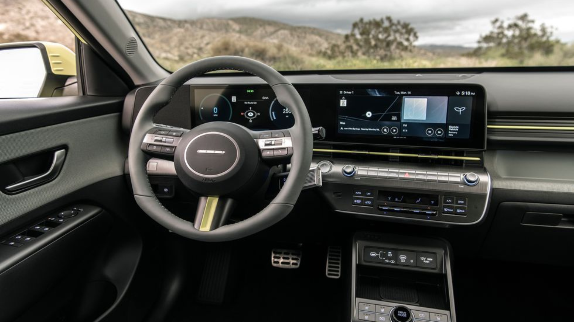 Hyundai Kona 2024 Interior Elétrico