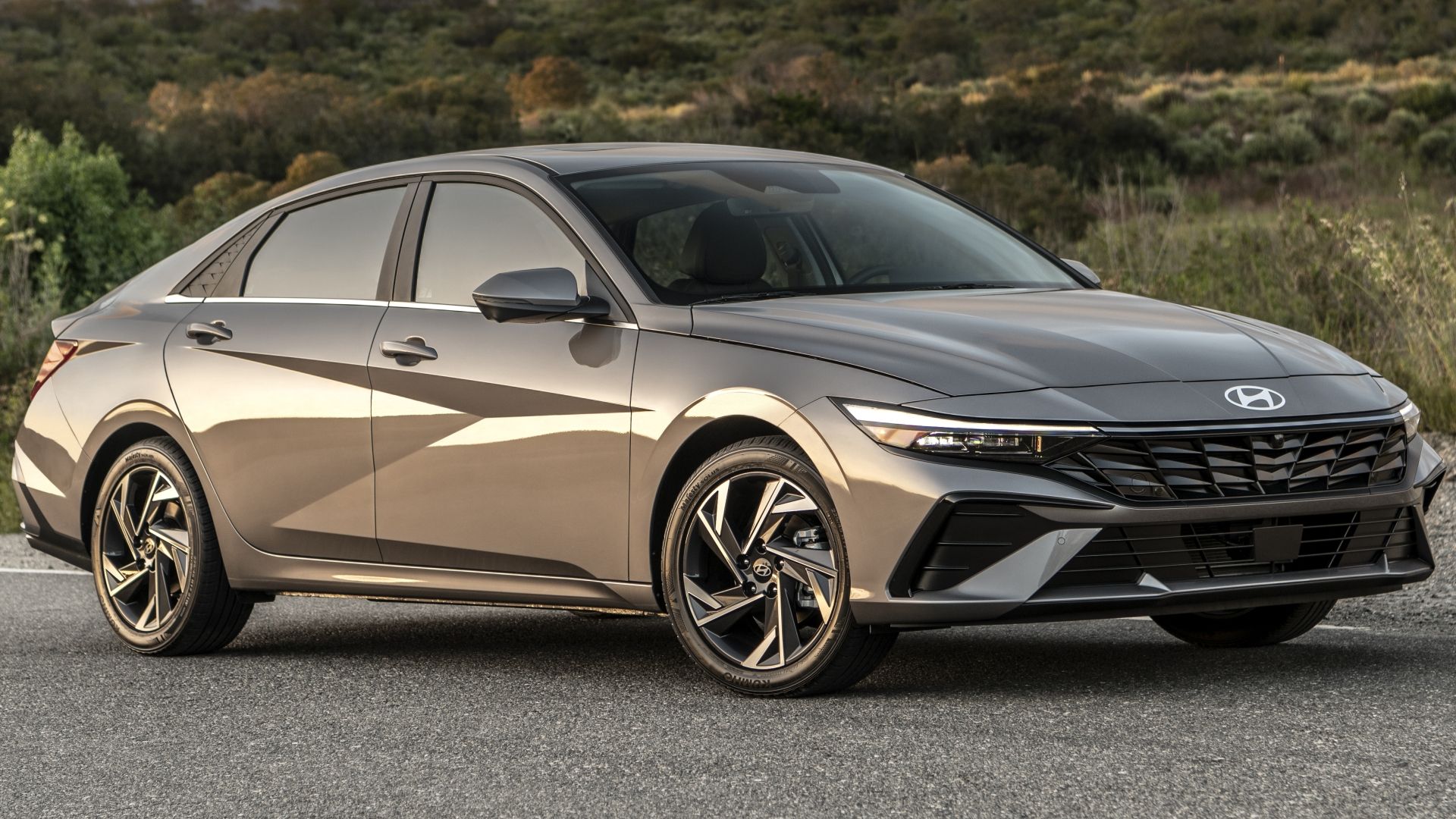 Gray 2024 Hyundai Elantra