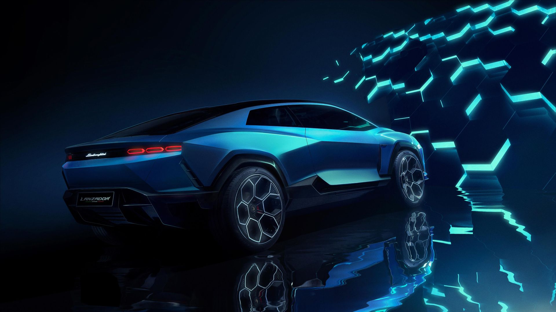Eksterior Konsep Peluncur Lamborghini