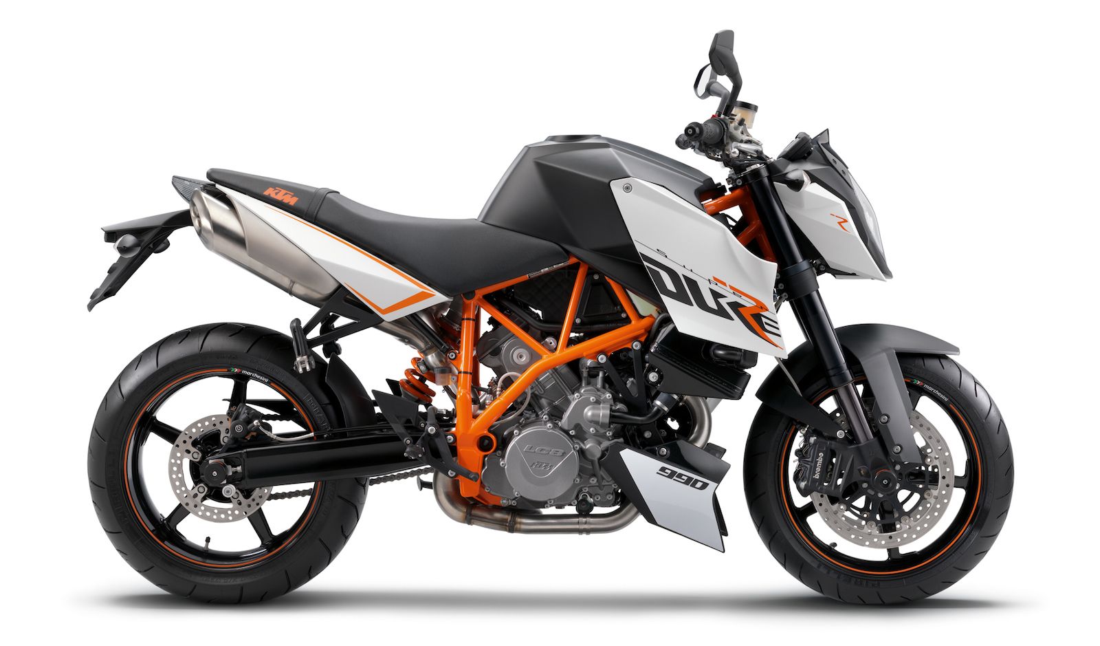 KTM Super Duke 990 studio shot