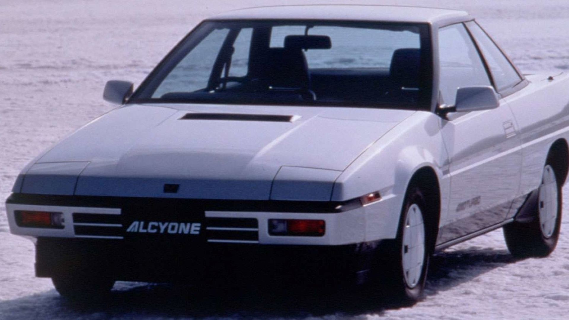 The 1985 Subaru XT, otherwise known as the Alcyone