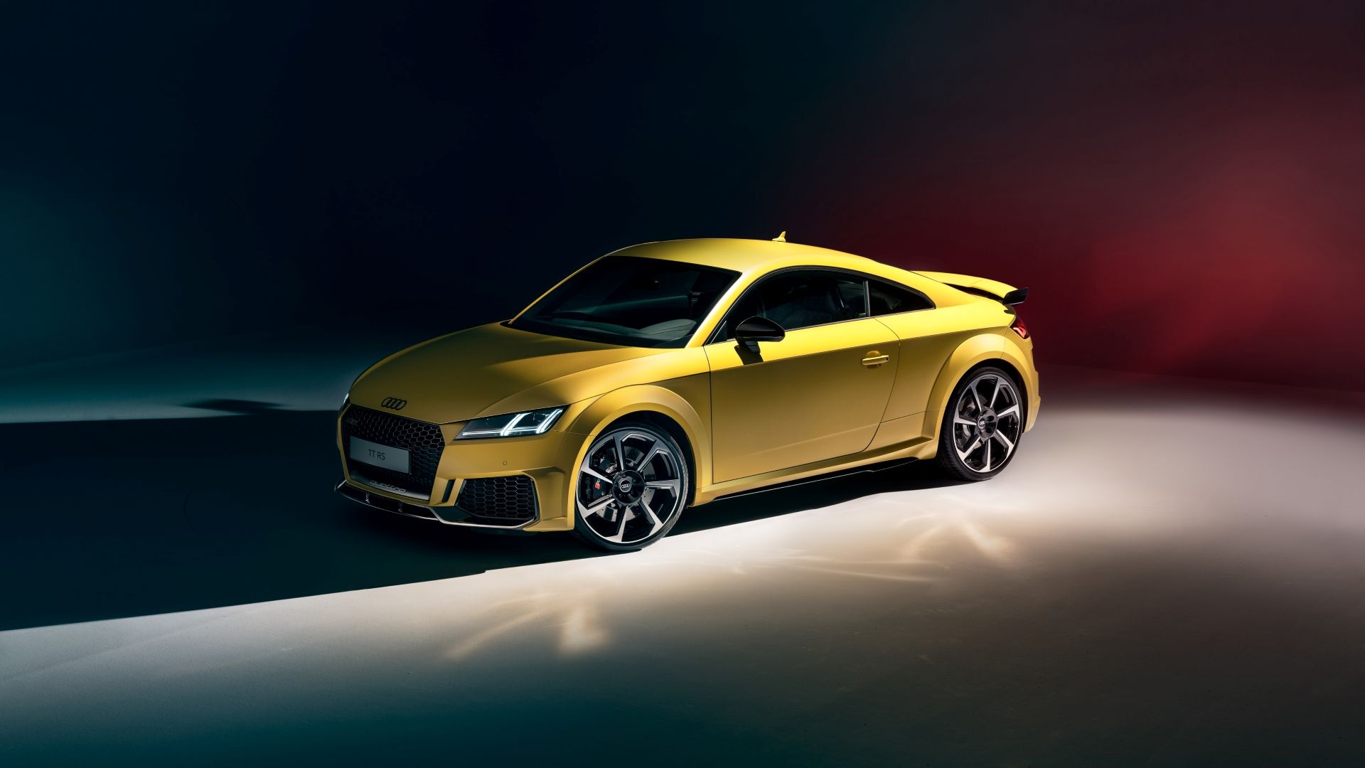 Front 3/4 of the 2022 Audi TT RS