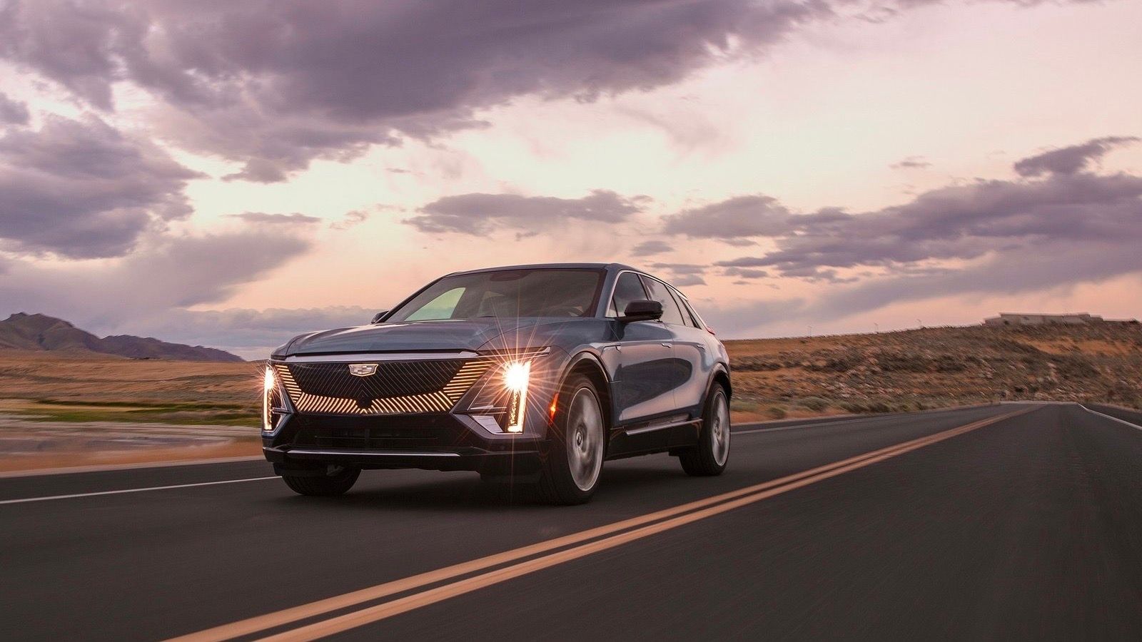 2023 gray Cadillac Lyriq