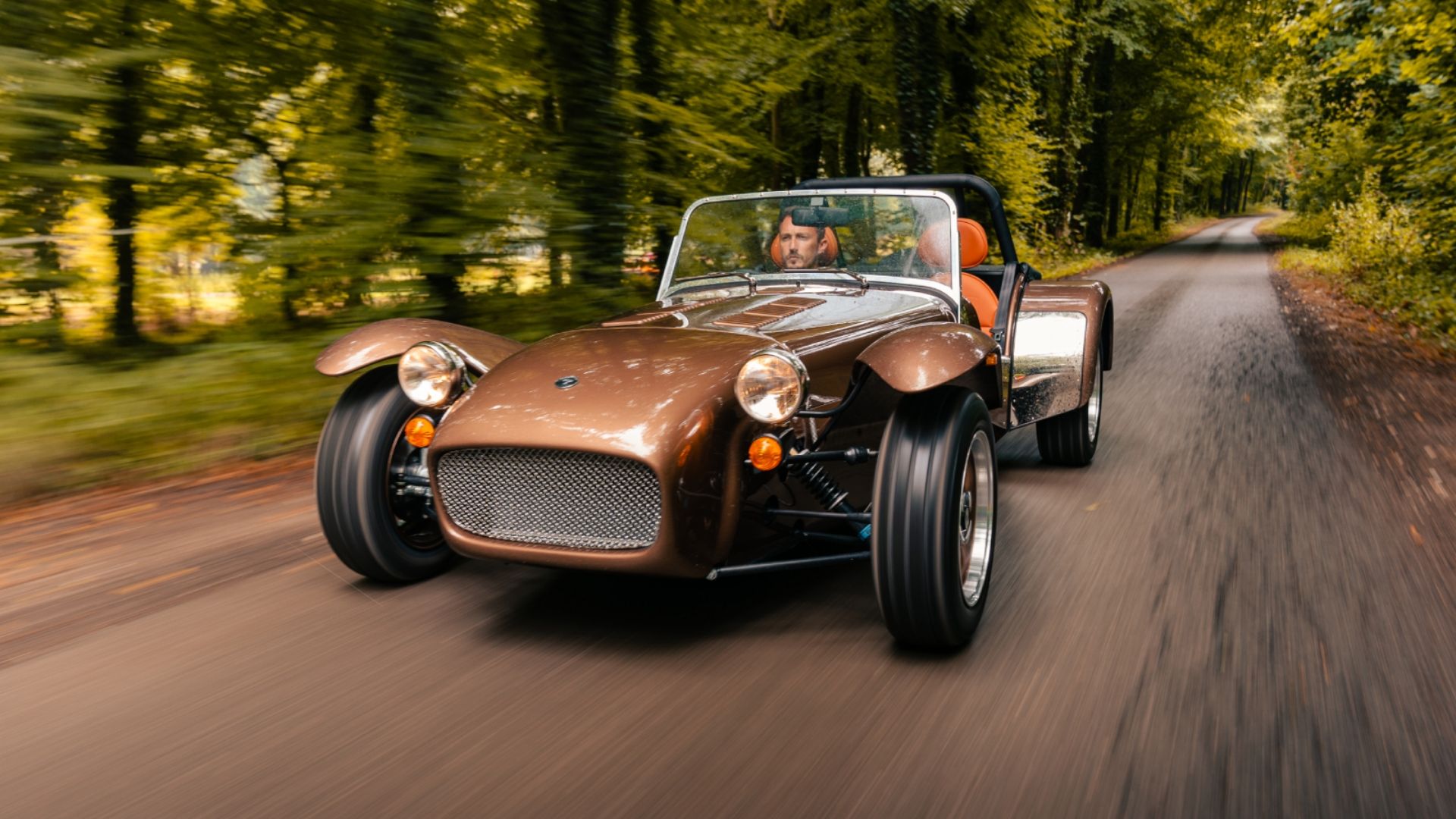 Brown Caterham Super Seven