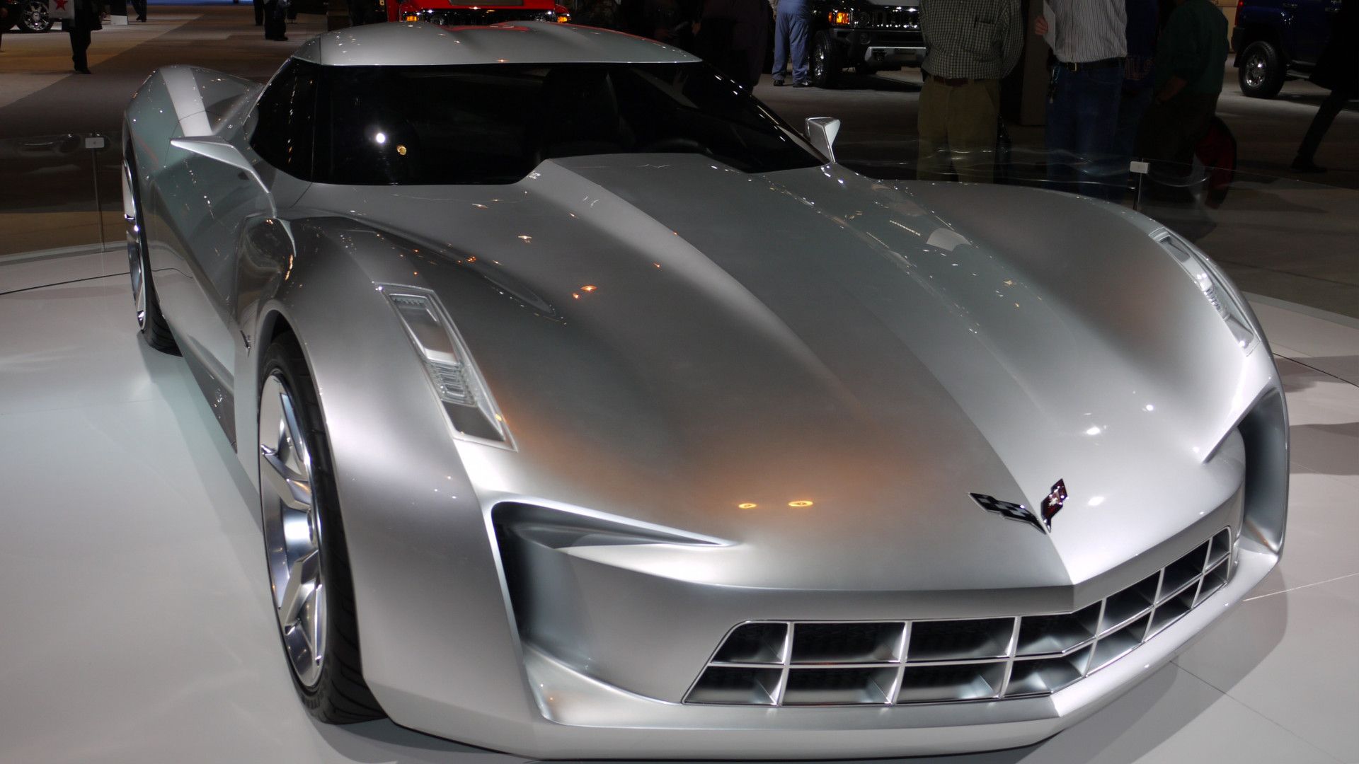 Corvette Stingray Concept profile shot
