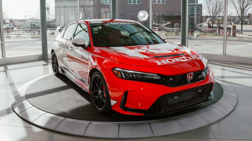 Carro de ritmo Honda Civic Tipo R