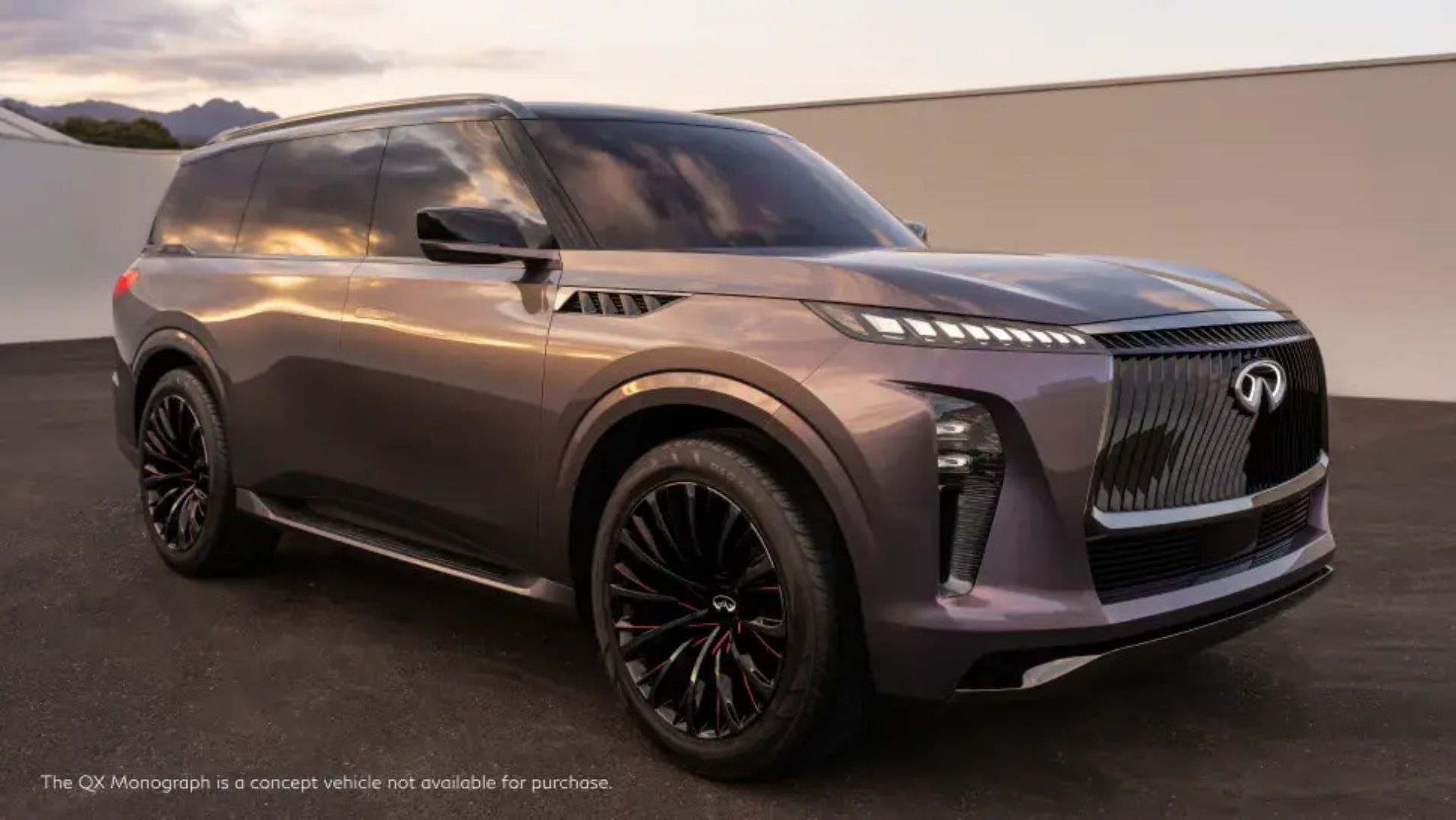 Infinity QX Monograph Concept SUV