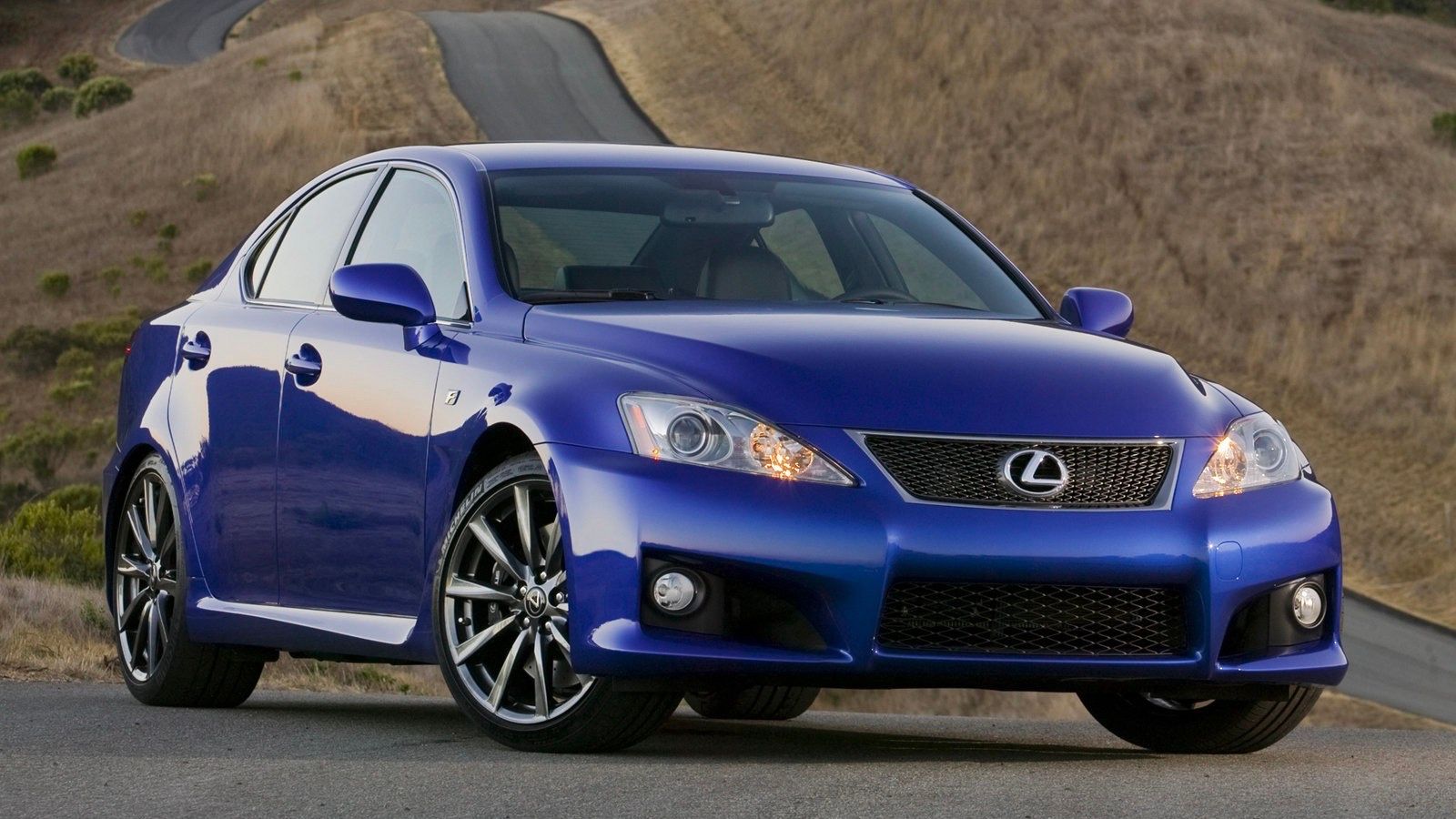 2008 Lexus ISF azul