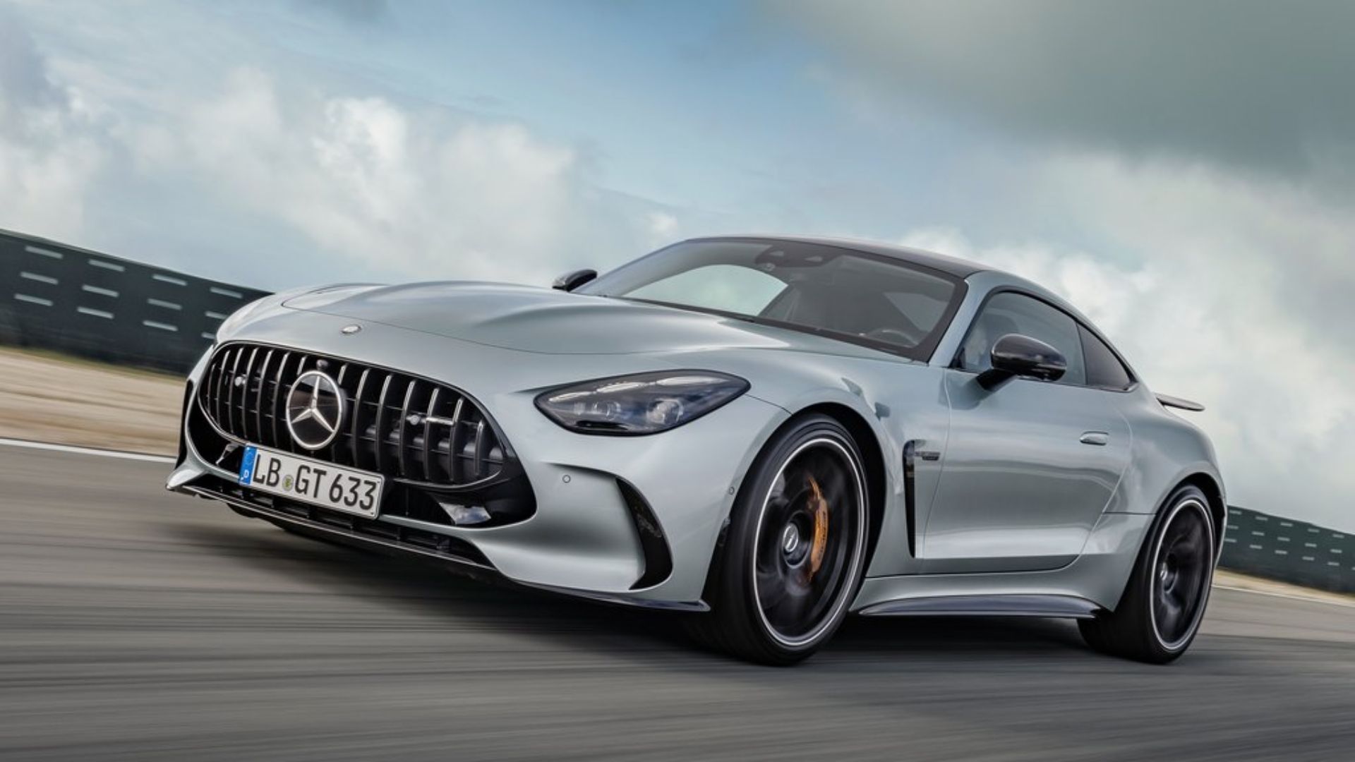 2024 Silver Mercedes AMG GT