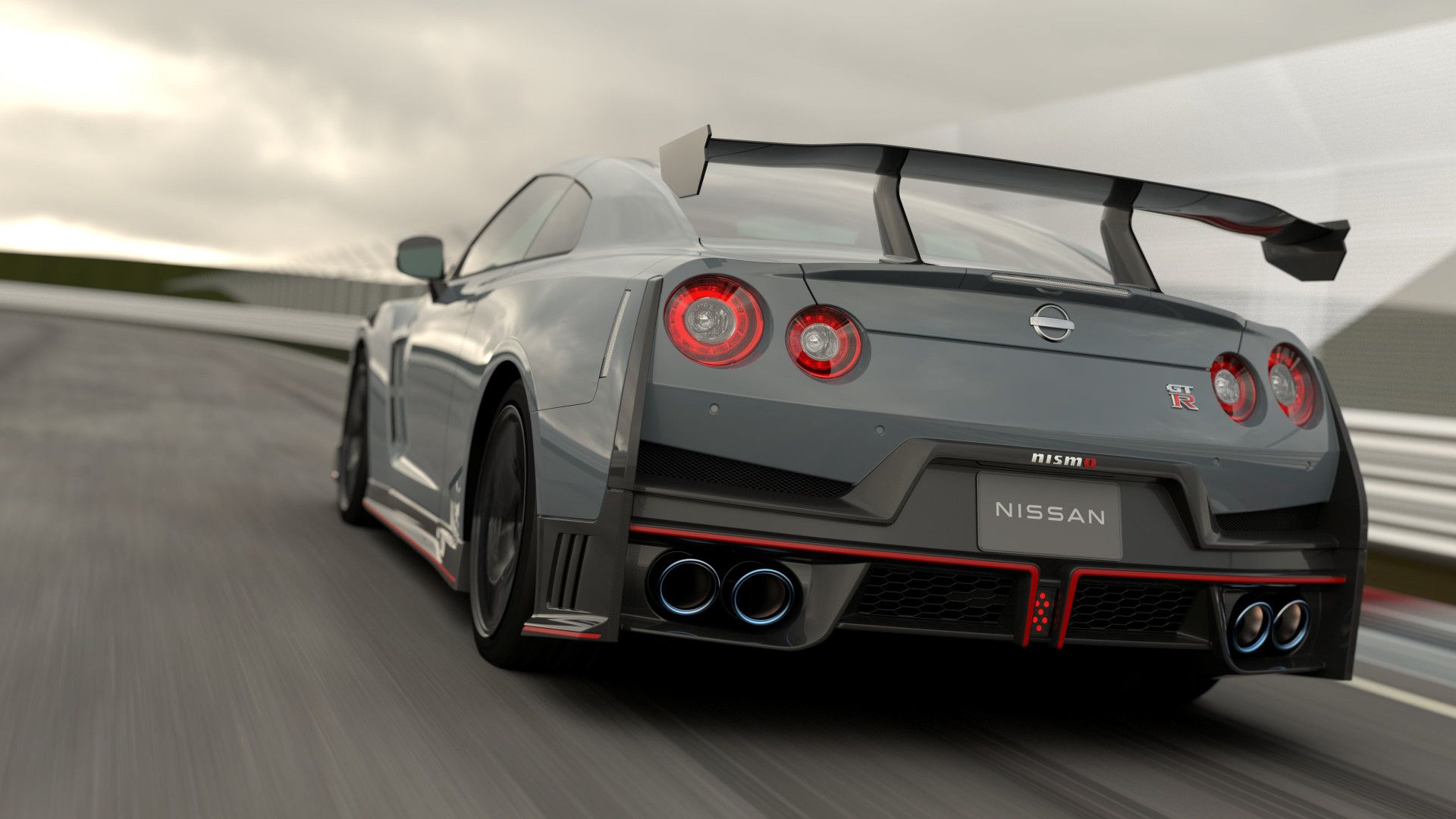 Nissan GT-R NISMO rear profile