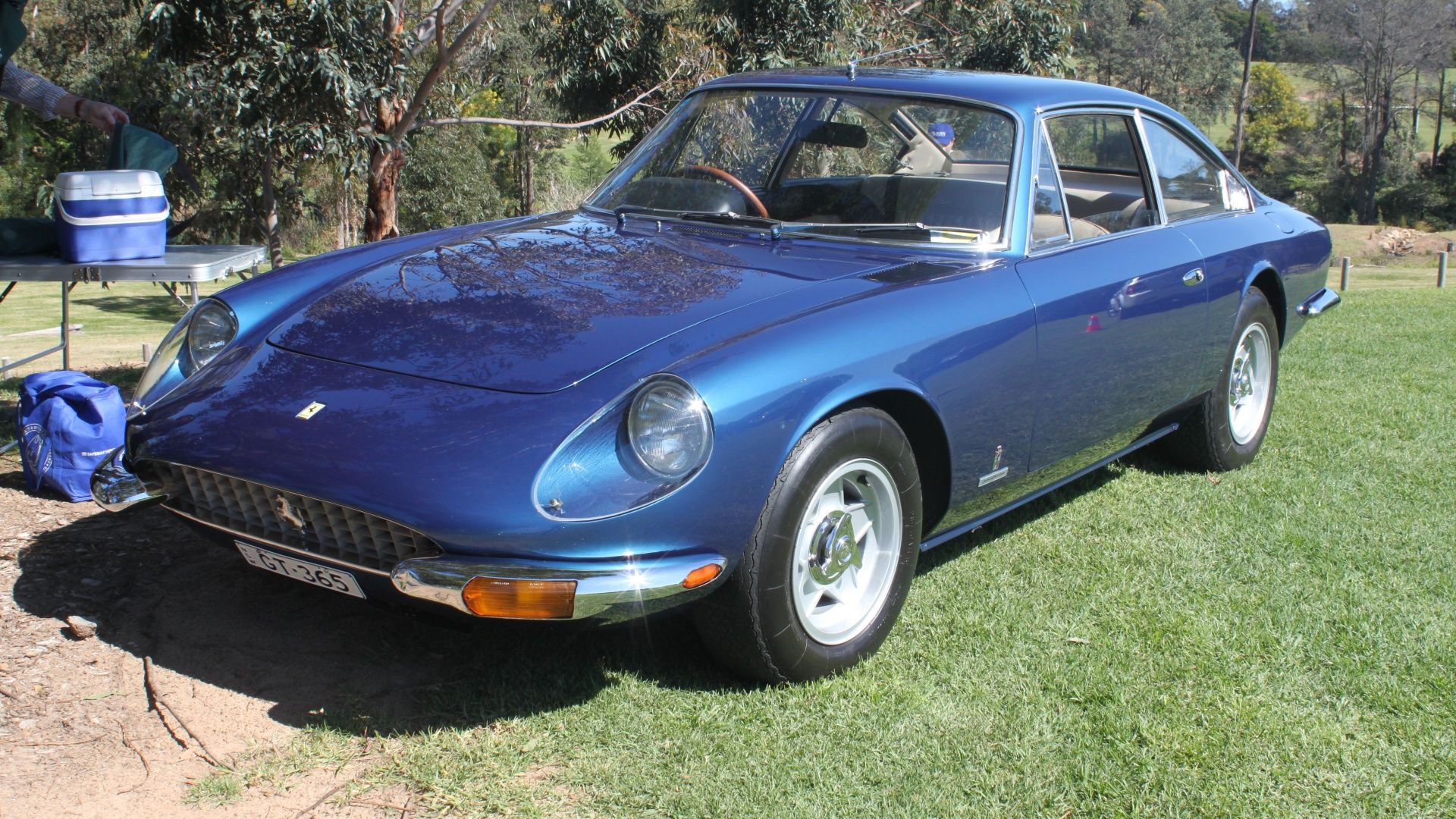 blue 1971_Ferrari_365_GT_2+2