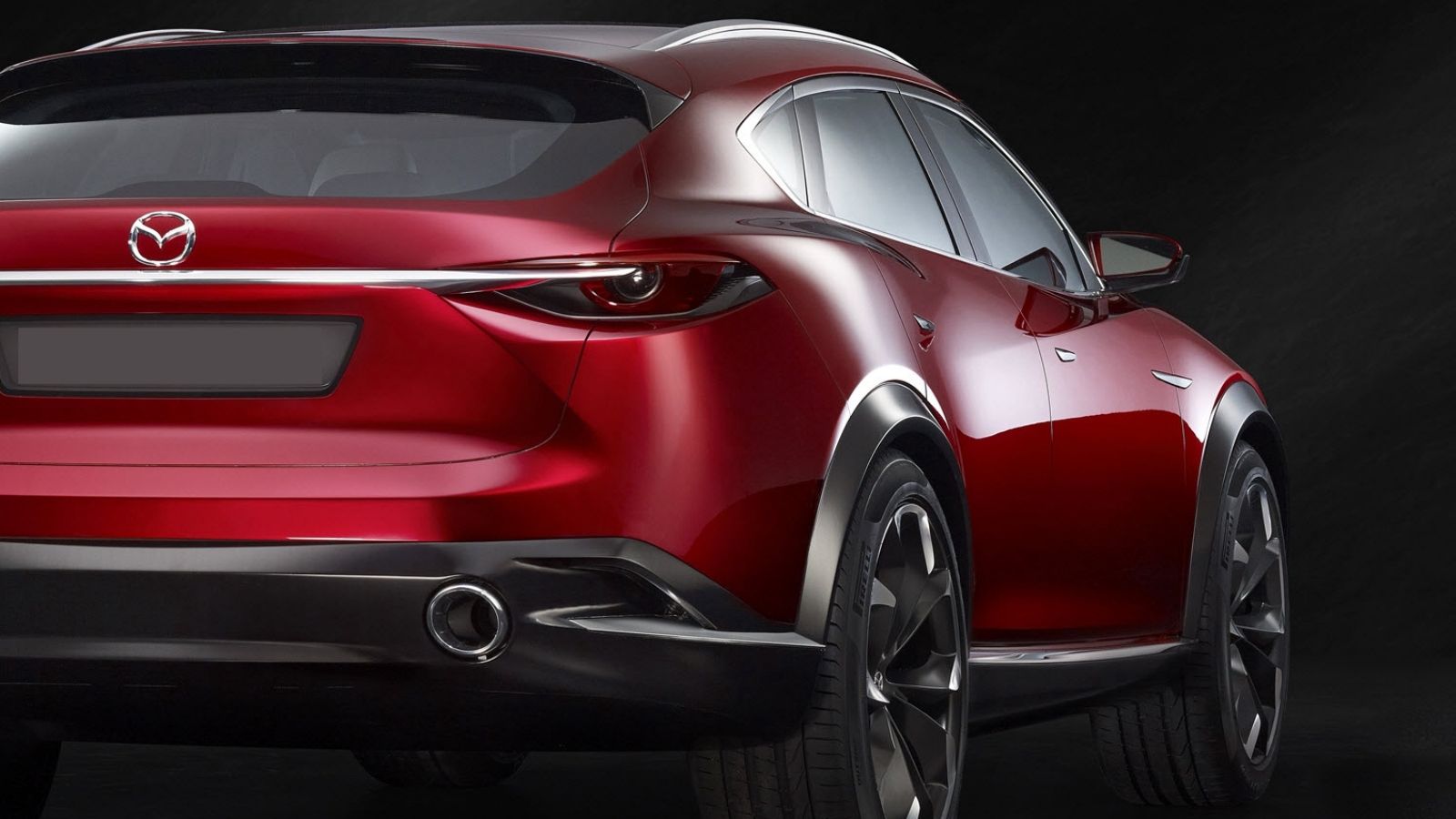 Red Mazda KOERU Concept