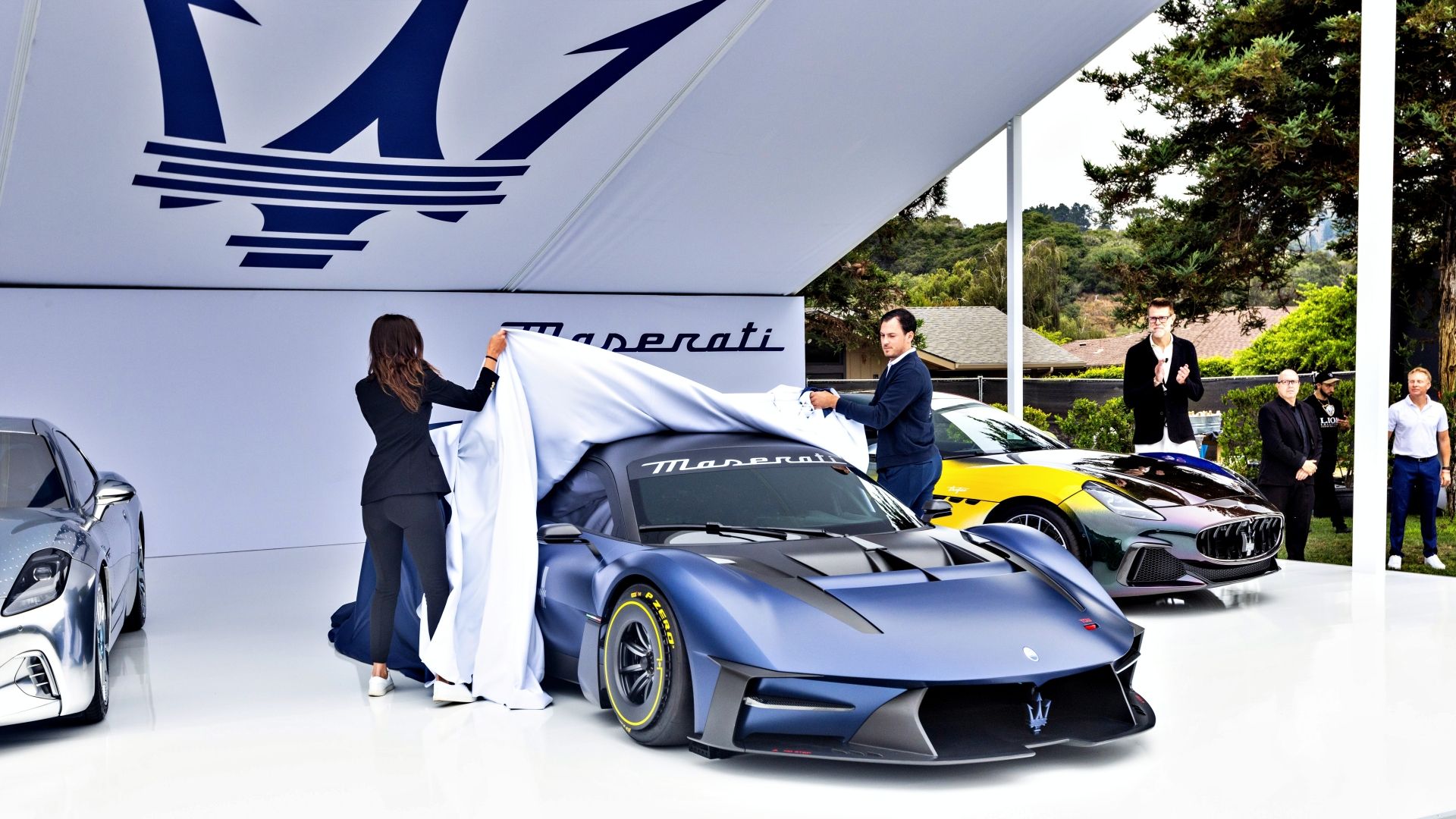 Lamborghini Lanzador Unveil during The Quail, A Motorsports Gathering