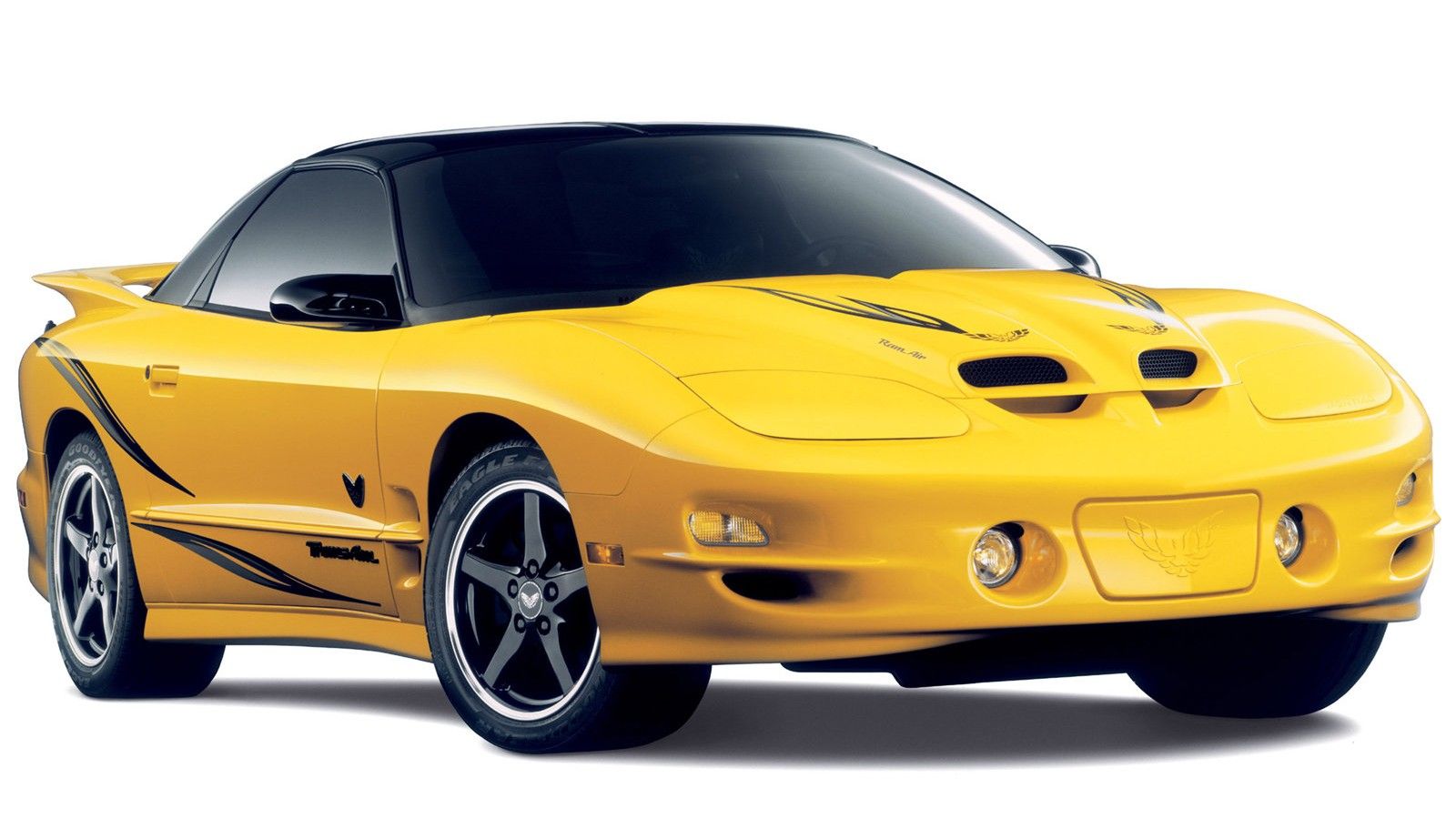 Amarelo 2002 Pontiac Firebird Trans Am