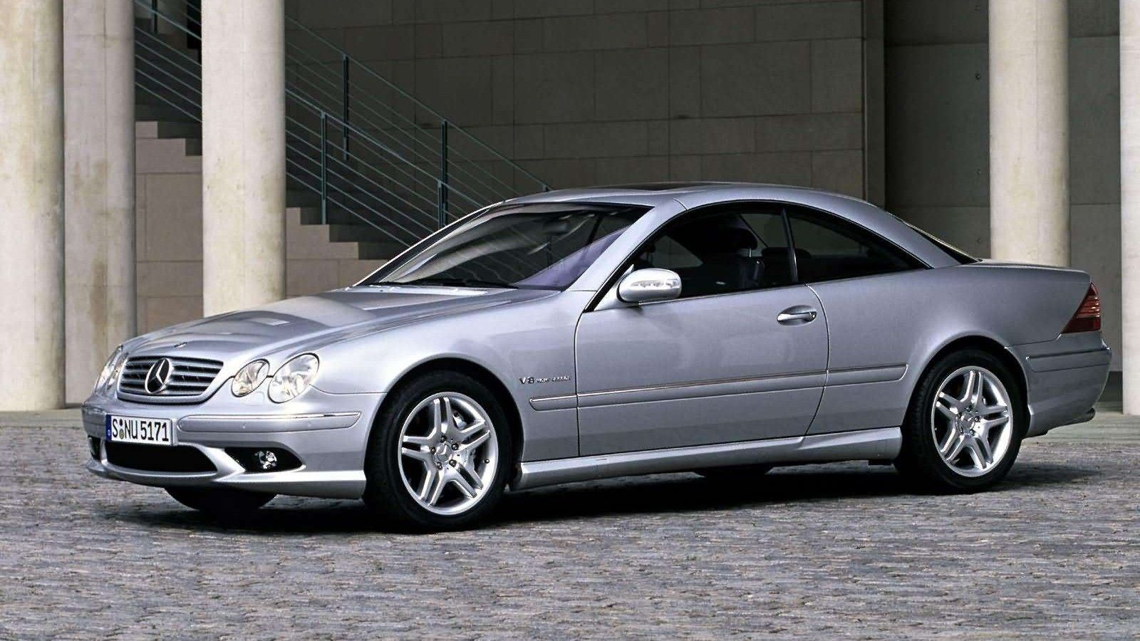 Silver 2003 Mercedes-Benz CLK55 AMG
