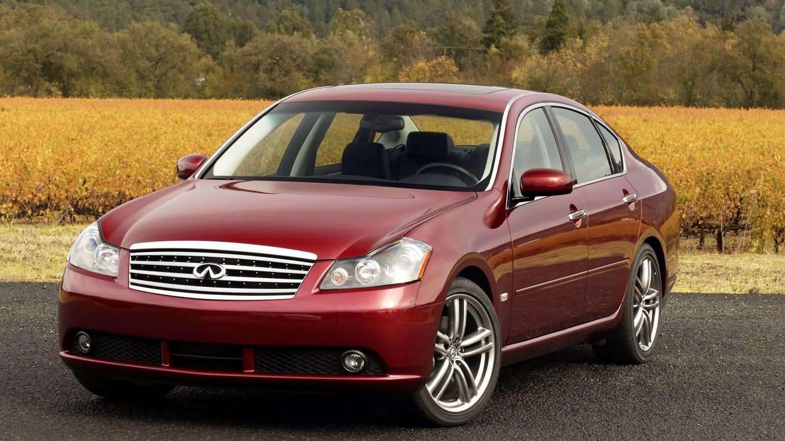 Vermelho 2006 Infiniti M45