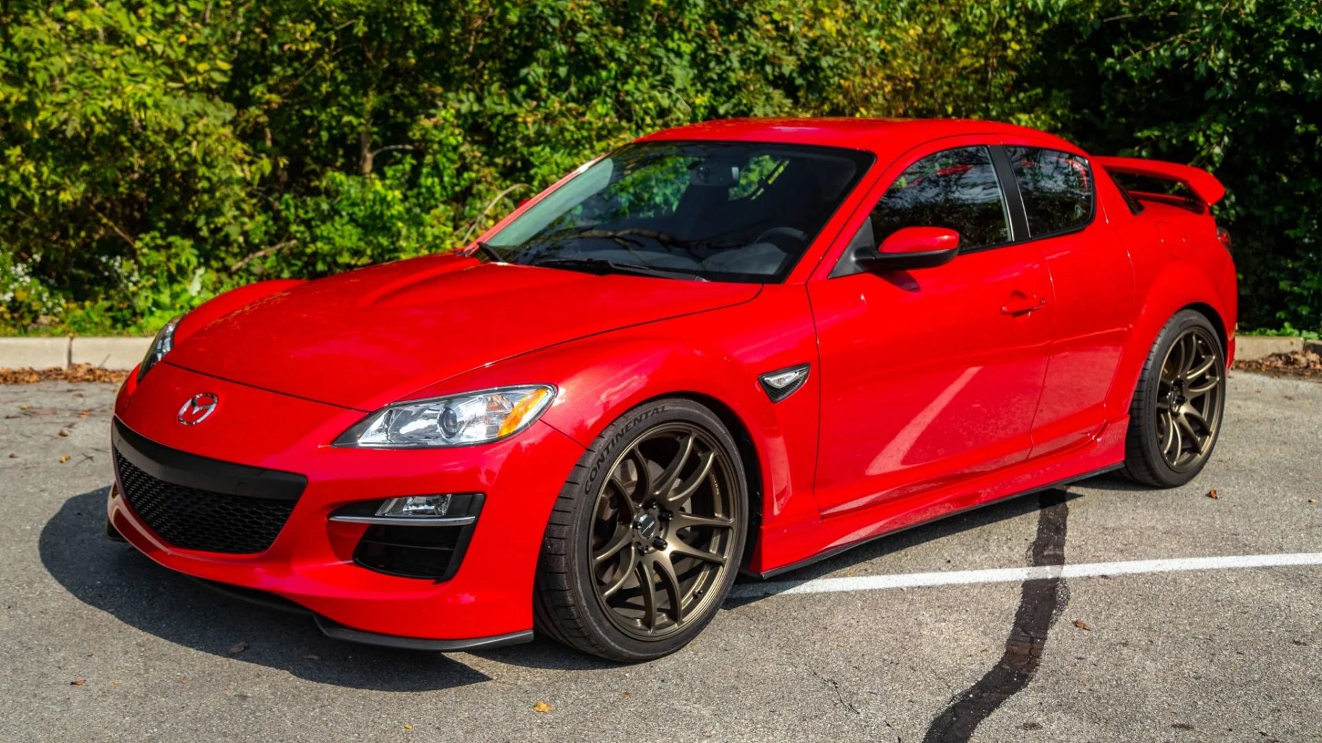 Mazda RX-8 vermelho