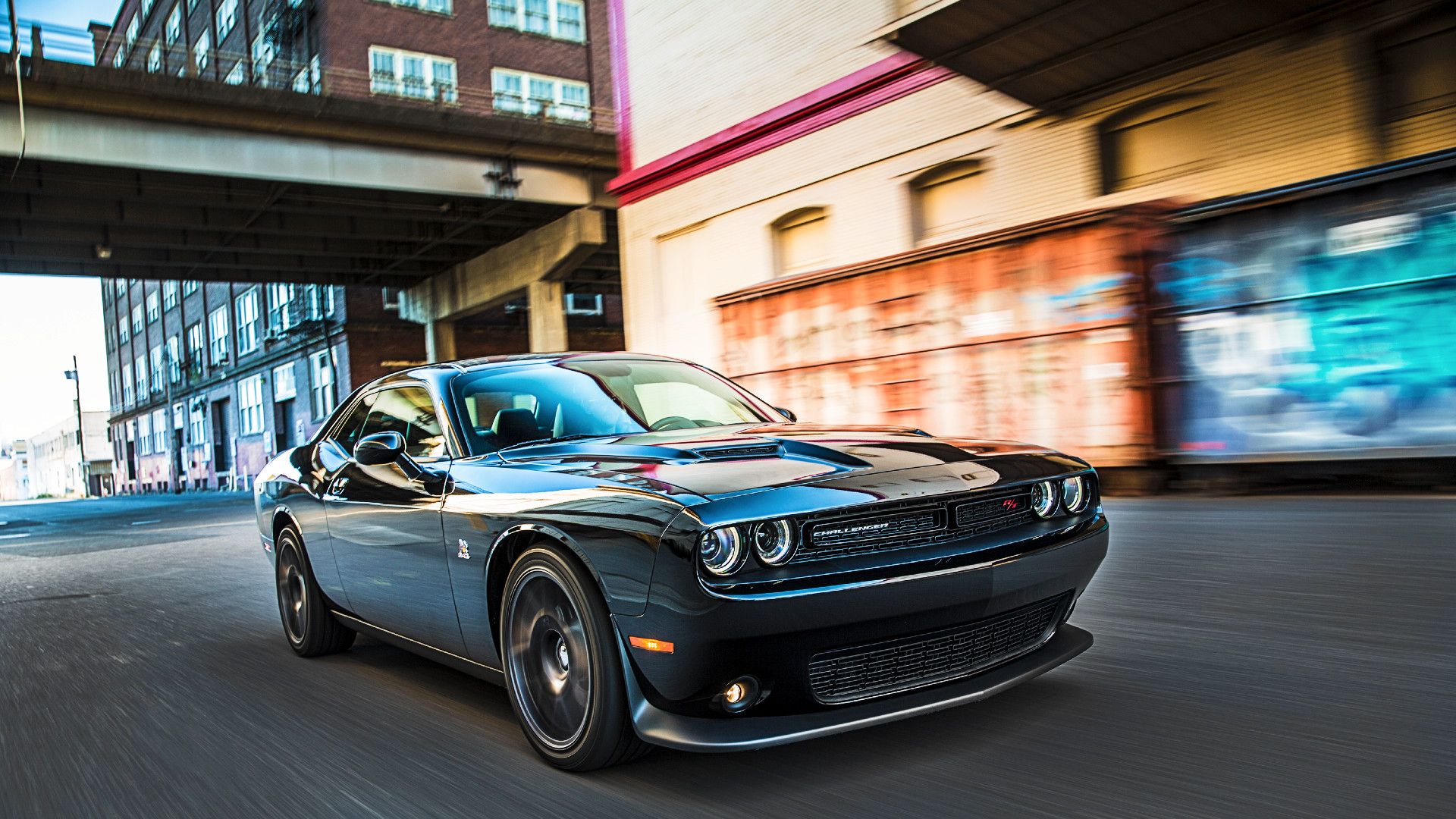 2015 Dodge Challenger action shot