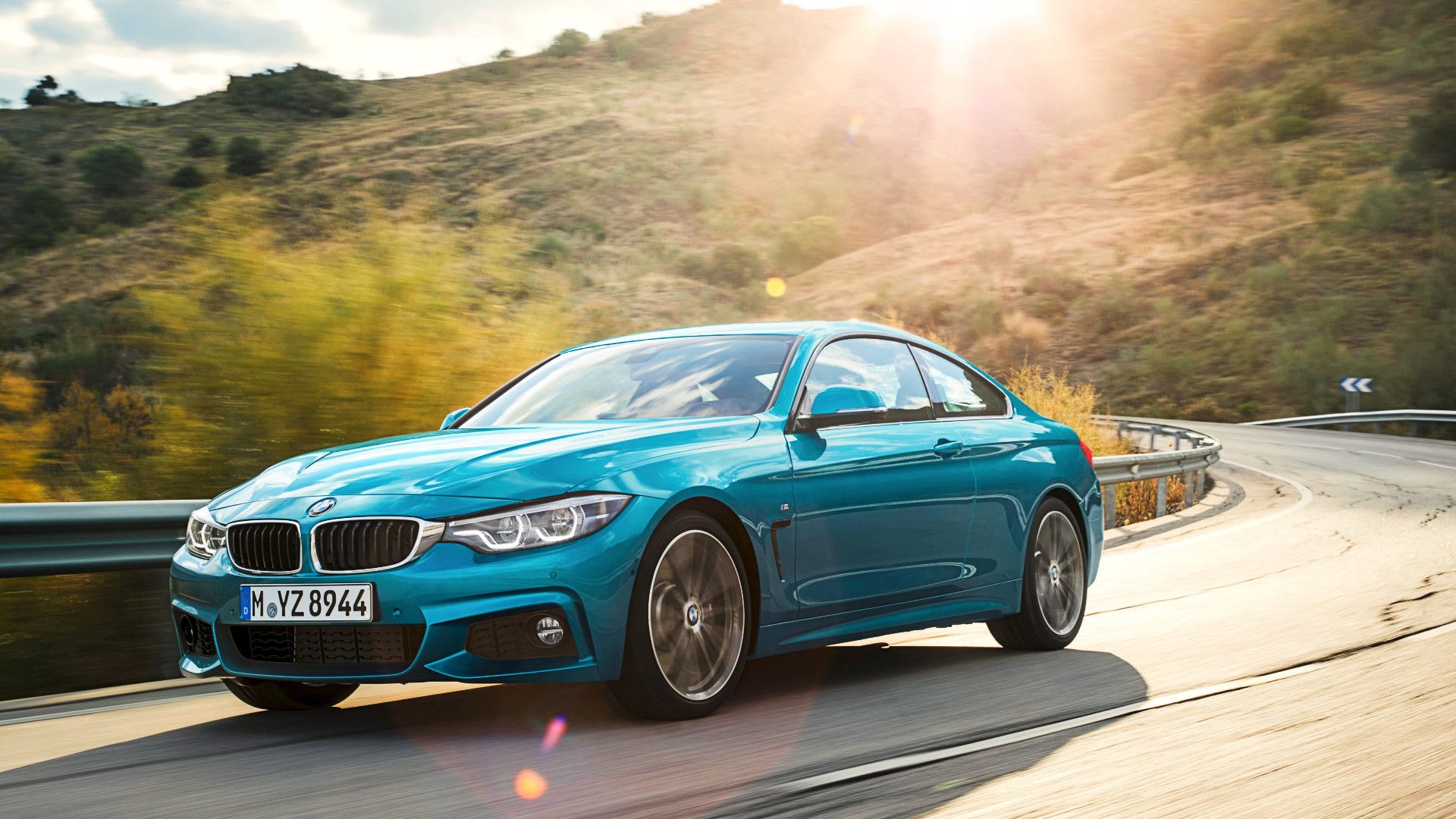 2017 BMW 4 Series 430i Gran Coupe action shot