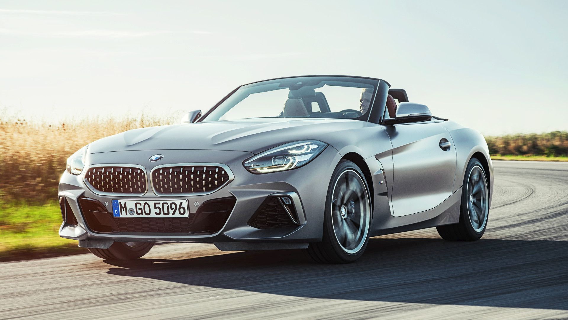 2021 BMW Z4 on the road