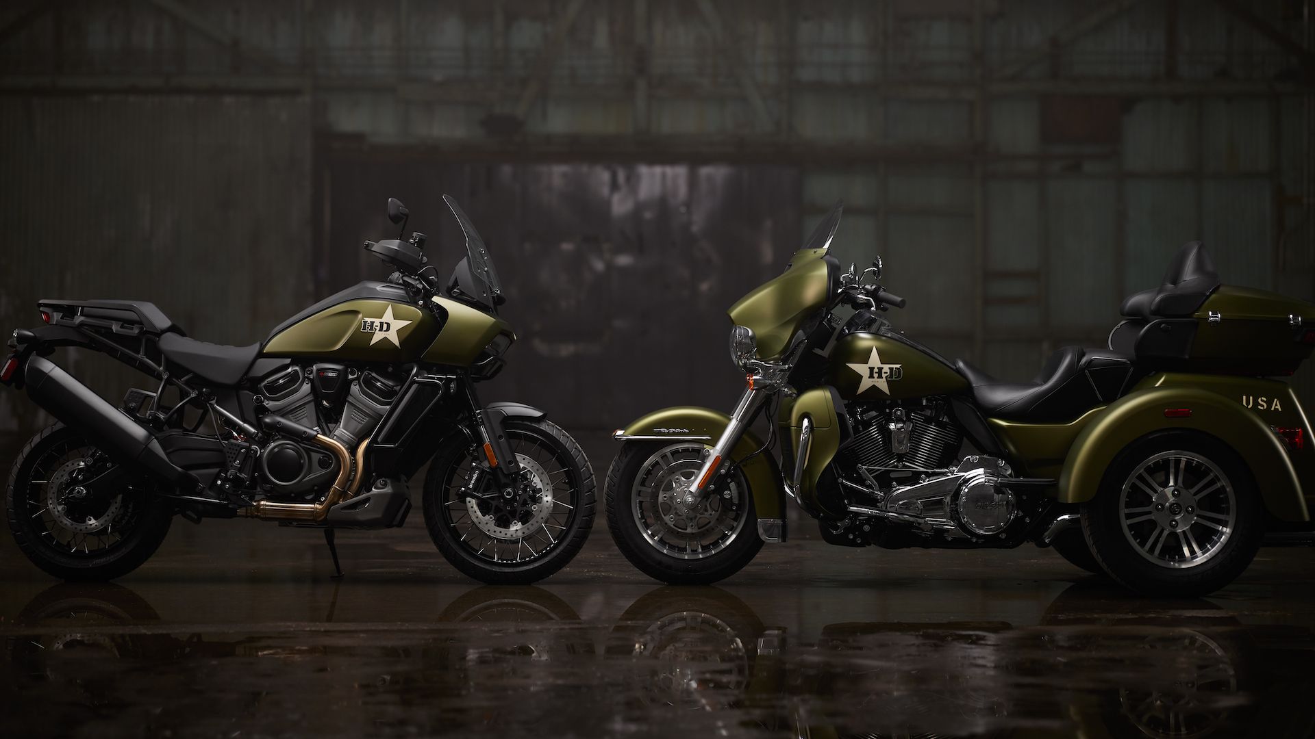 2022 Harley-Davidson GI Enthusiast Collection Pan America Tri-Glide Ultra