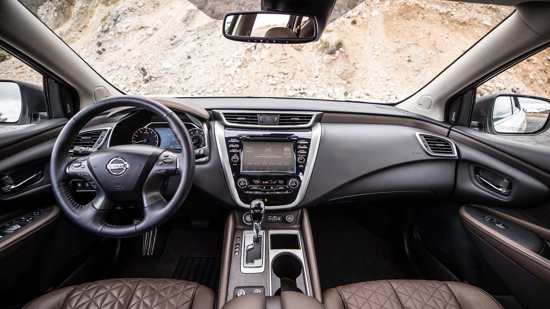 Interior do Nissan Murano 2024