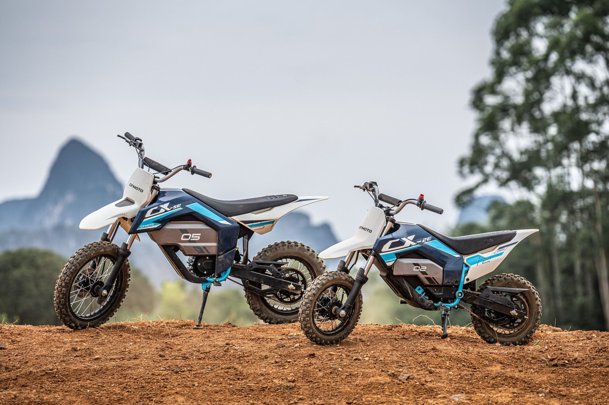 Check Out CFMoto's New Electric Motocross Bikes